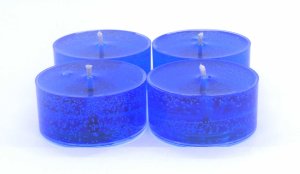 (image for) Fresh Air Scented Gel Candle Tea Lights - 4 pk.