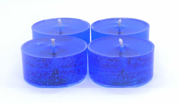 (image for) Fresh Air Scented Gel Candle Tea Lights - 4 pk.