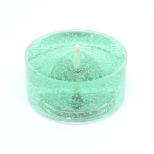 (image for) Fresh Cucumber Scented Gel Candle Tea Lights - 4 pk.