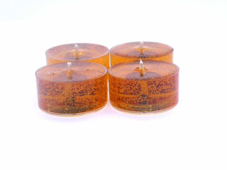 (image for) Banana Nut Bread Scented Gel Candle Tea Lights - 4 pk.