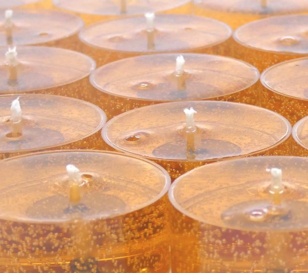 (image for) Banana Nut Bread Scented Gel Candle Tea Lights - 4 pk.