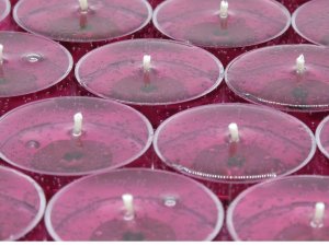 (image for) Black Raspberry Vanilla Inspired Gel Candle Tea Lights - 4 pk.
