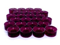 (image for) Black Raspberry Vanilla Inspired Gel Candle Tea Lights - 24 pk.
