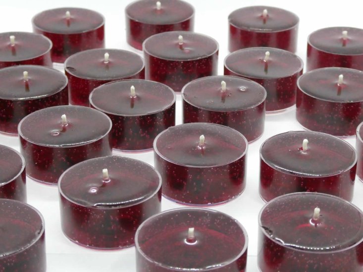 (image for) Magnolia Scented Gel Candle Tea Lights - 24 pk.