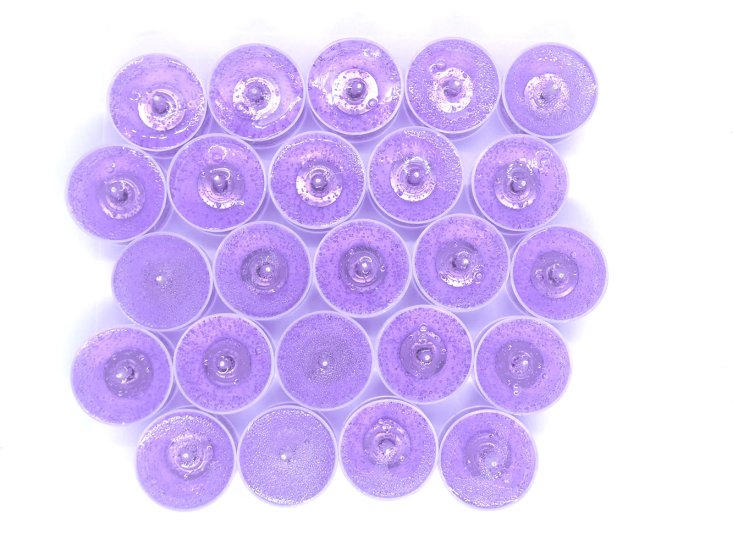 (image for) Lavender Scented Gel Candle Tea Lights - 4 pk.