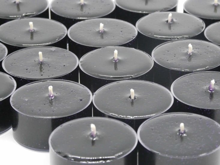 (image for) Nag Champa Scented Gel Candle Tea Lights - 4 pk.