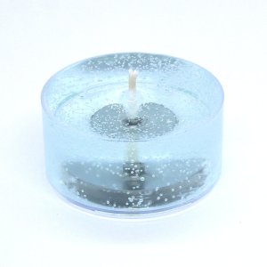 (image for) Sage Scented Gel Candle Tea Lights - 4 pk.