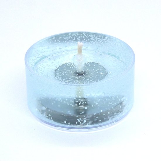 (image for) Sage Scented Gel Candle Tea Lights - 4 pk.