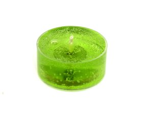 (image for) Sage and Citrus Scented Gel Candle Tea Lights - 4 pk.