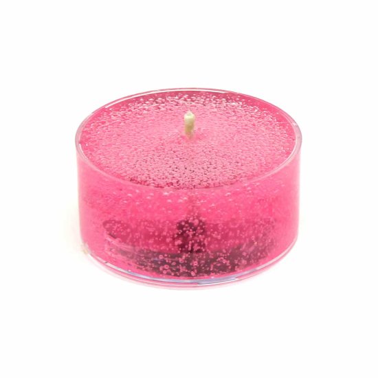 (image for) Watermelon Scented Gel Candle Tea Lights - 4 pk.