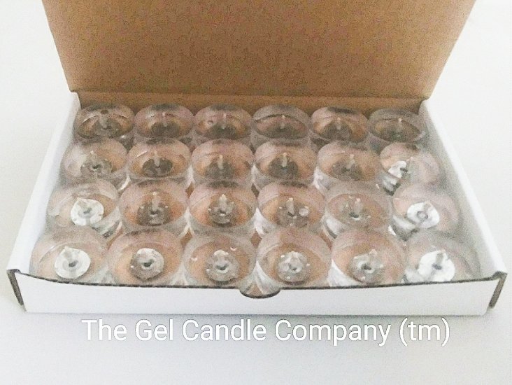 (image for) Lily Of The Valley Scented Gel Candle Tea Lights - 24 pk.
