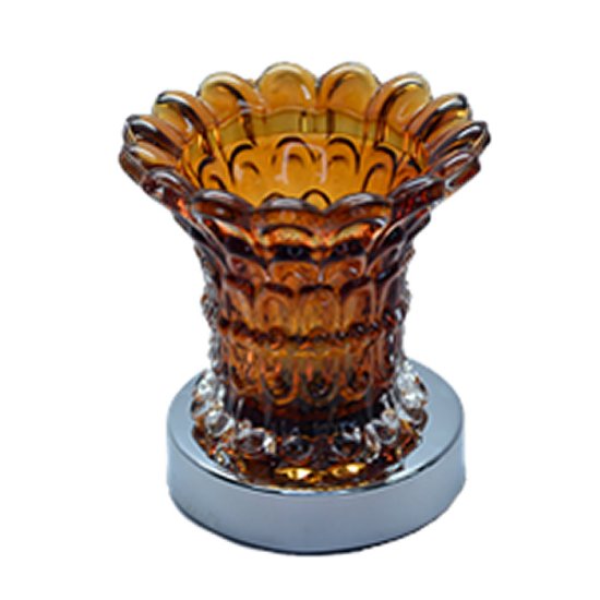 (image for) Brown Glass Touch Activation Warmer Diffuser