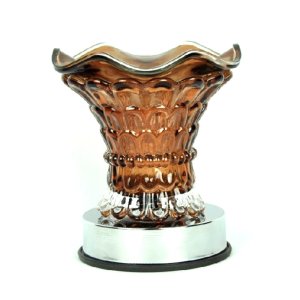 (image for) Brown Glass Touch Activation Warmer Diffuser