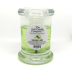 (image for) Coconut Lime Scented Gel Candle Votive