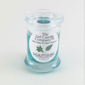 (image for) Eucalyptus Mint Scented Gel Candle Votive