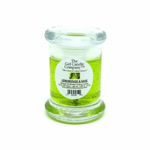 (image for) Lemongrass and Sage Scented Gel Candle Votive