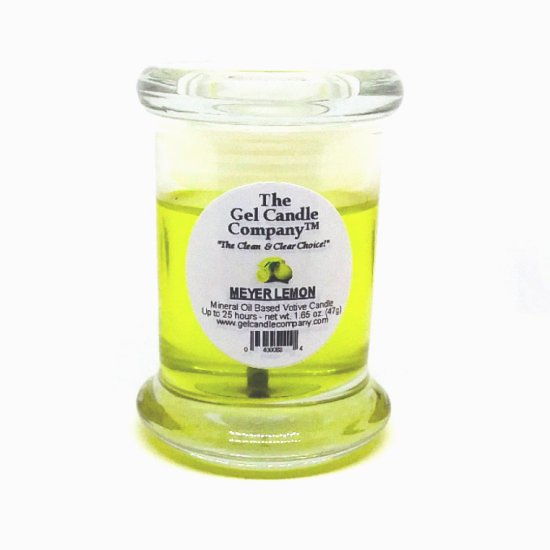 (image for) Meyer Lemon Scented Gel Candle Votive