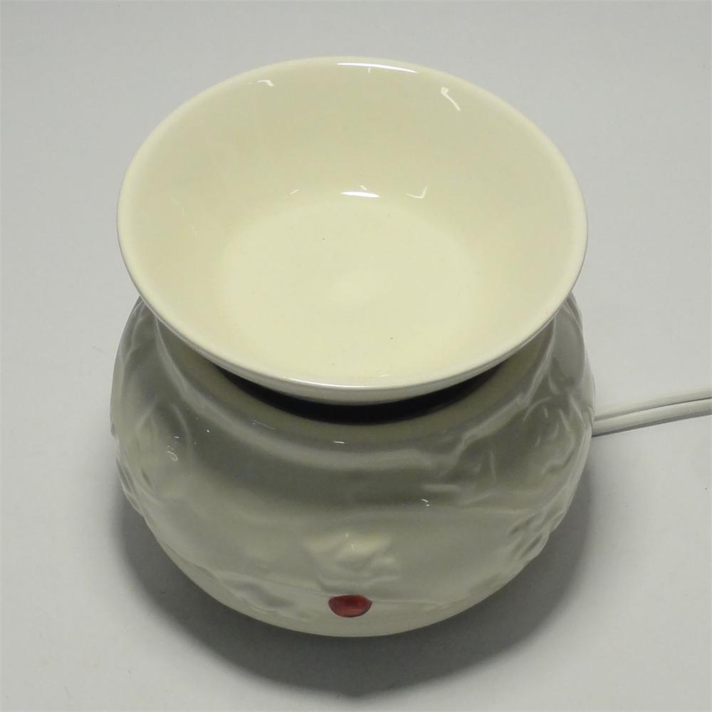 IVY VINES - Ceramic Warmer With Dish For Gel Melts & Oils