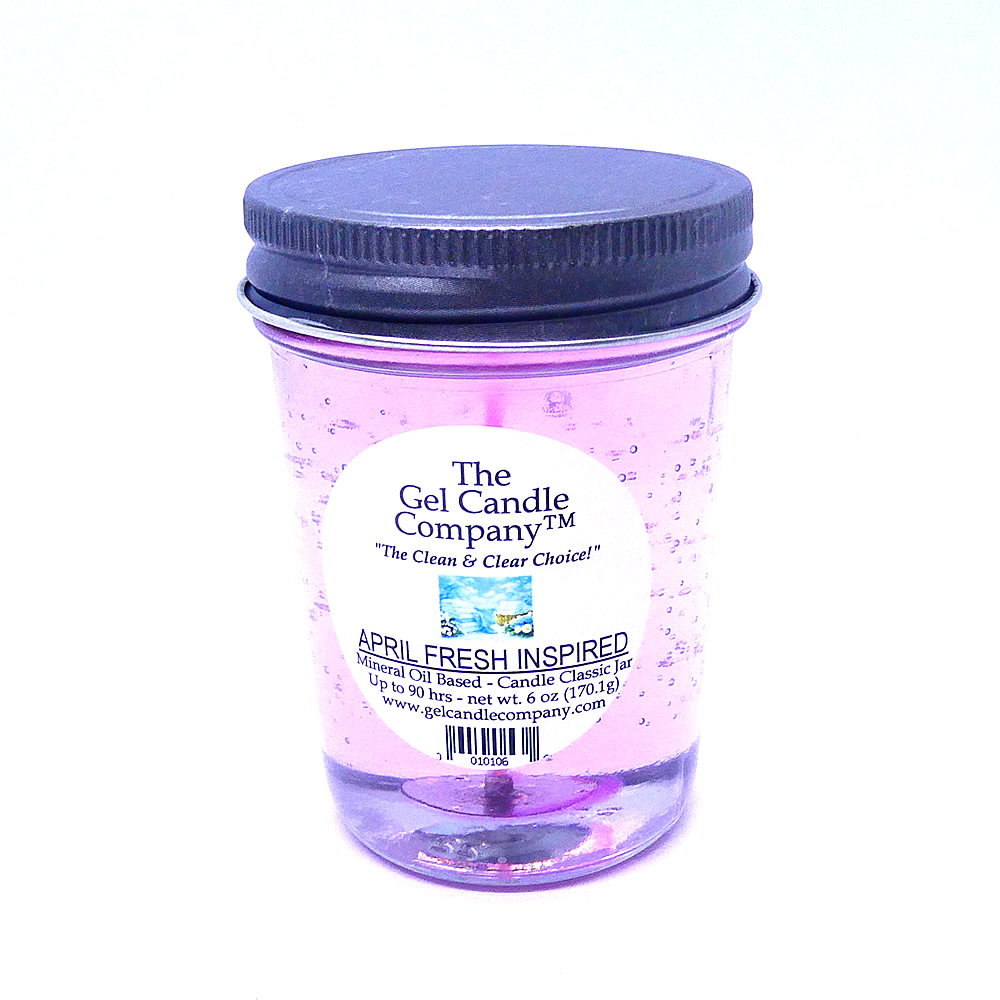 (image for) April Fresh Inspired 90 Hour Gel Candle Classic Jar