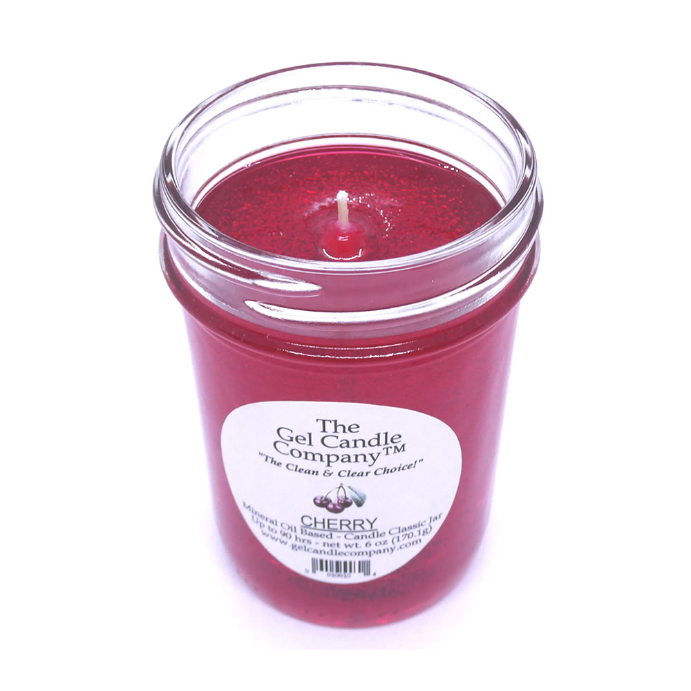 Cherry 90 Hour Gel Candle Classic Jar