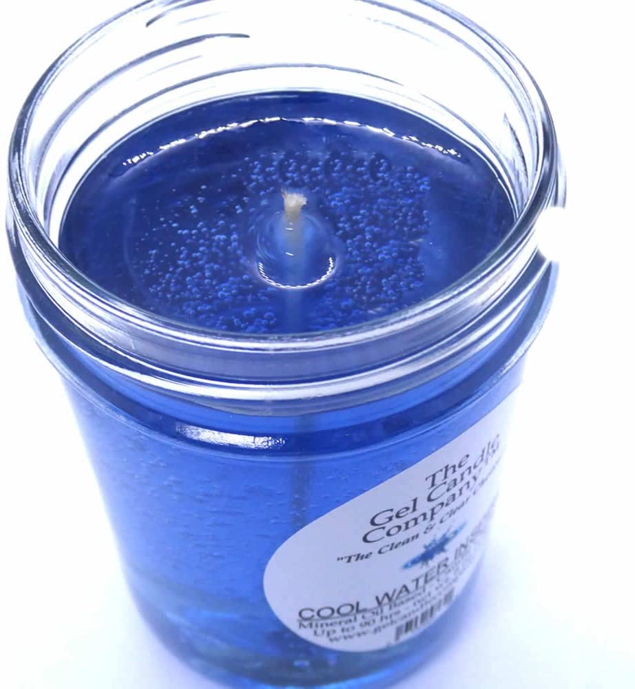 Cool Water Inspired 90 Hour Gel Candle Classic Jar