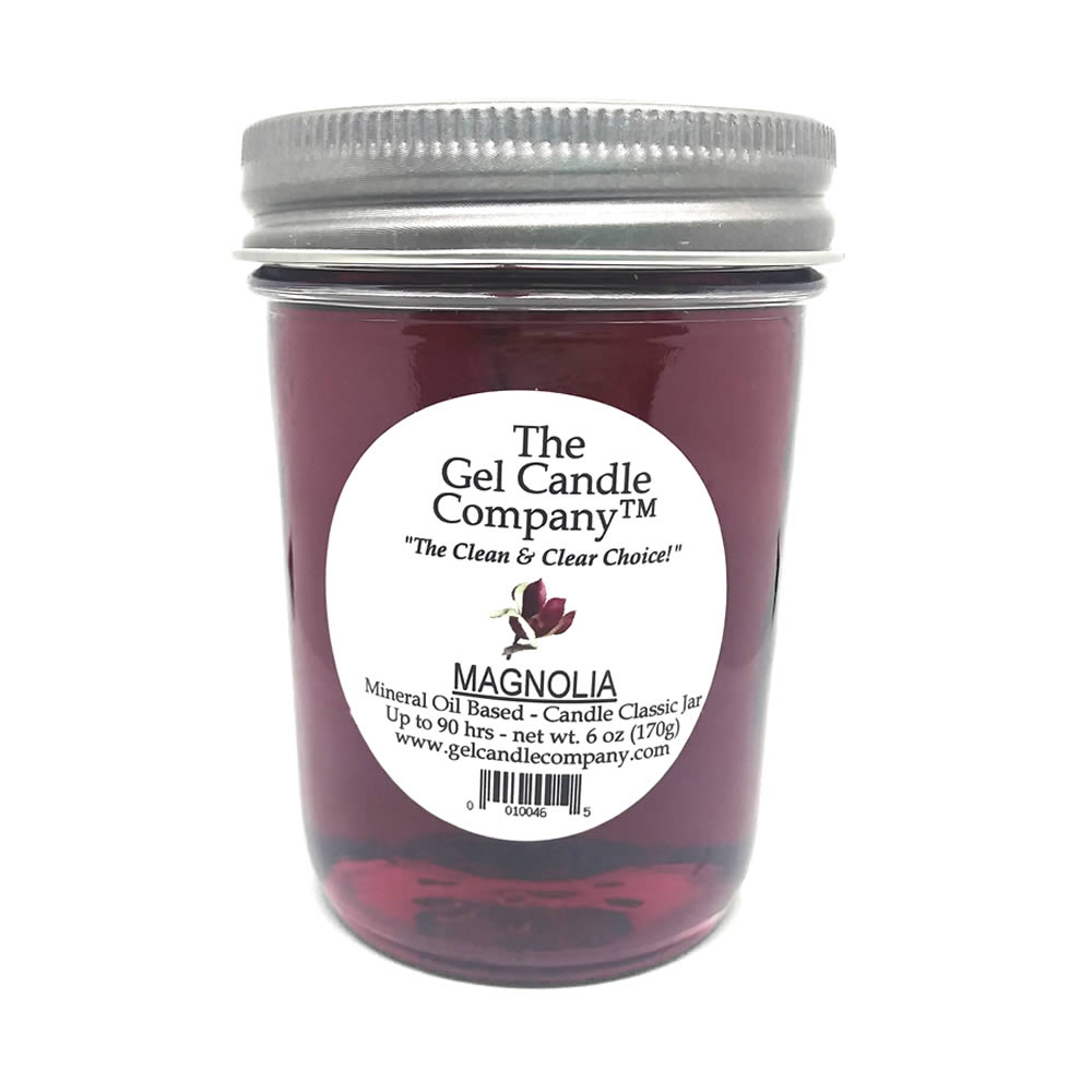 (image for) Magnolia 90 Hour Gel Candle Classic Jar