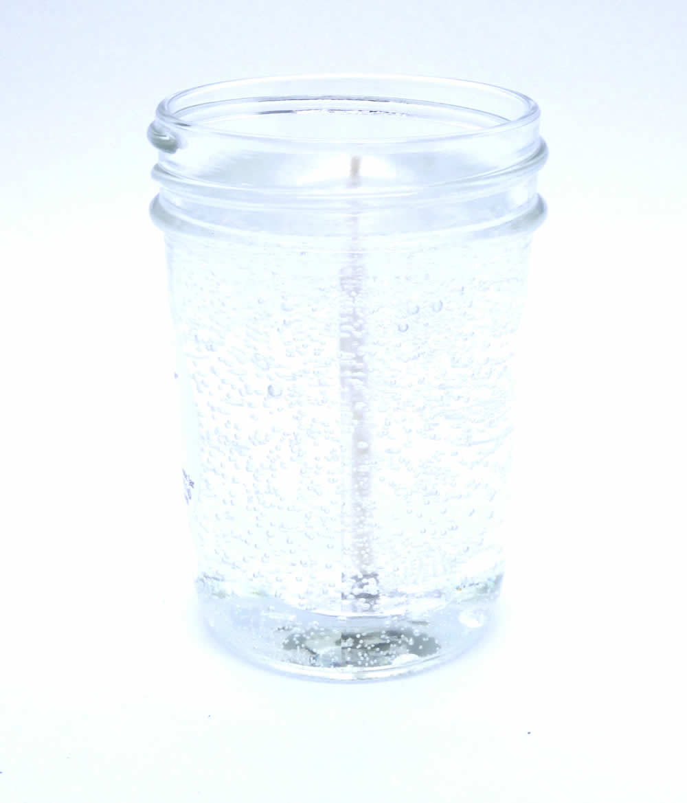 Unscented Classic 6 oz. Jar Gel Candle Up To 90 Hours