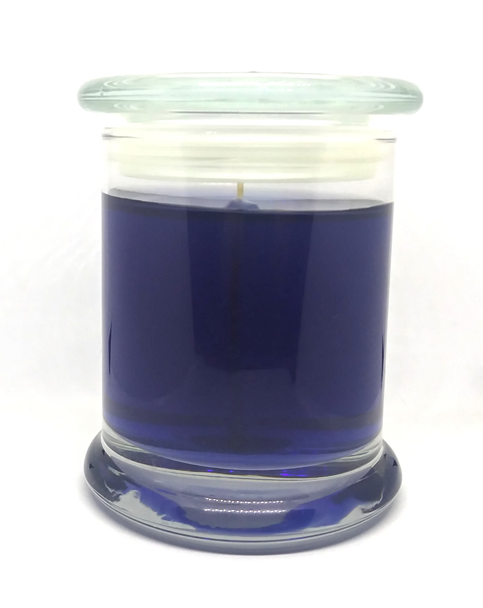Blueberry Muffin Scented Gel Candle up to 120 Hour Deco Jar - Click Image to Close