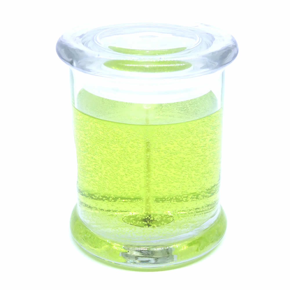 Coconut Lime Scented Gel Candle up to 120 Hour Deco Jar