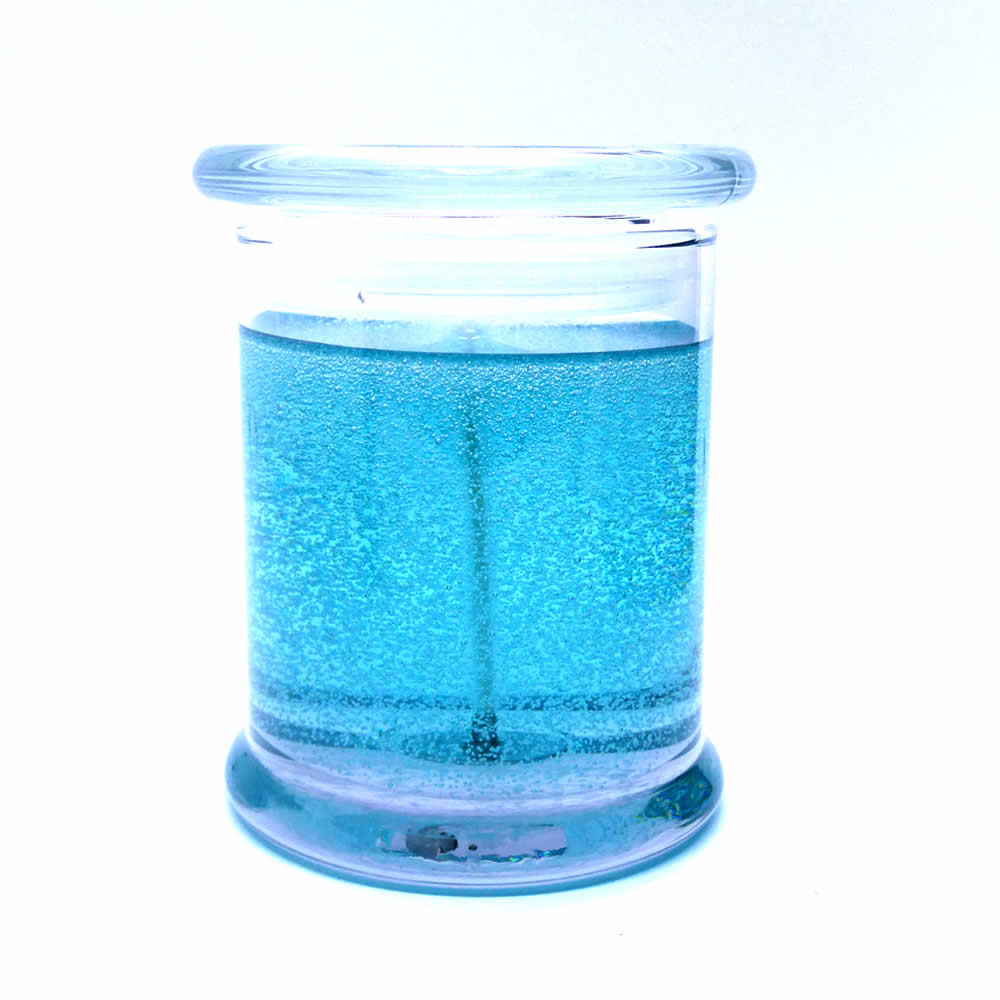 Juniper Mist Scented Gel Candle up to 120 Hour Deco Jar - Click Image to Close