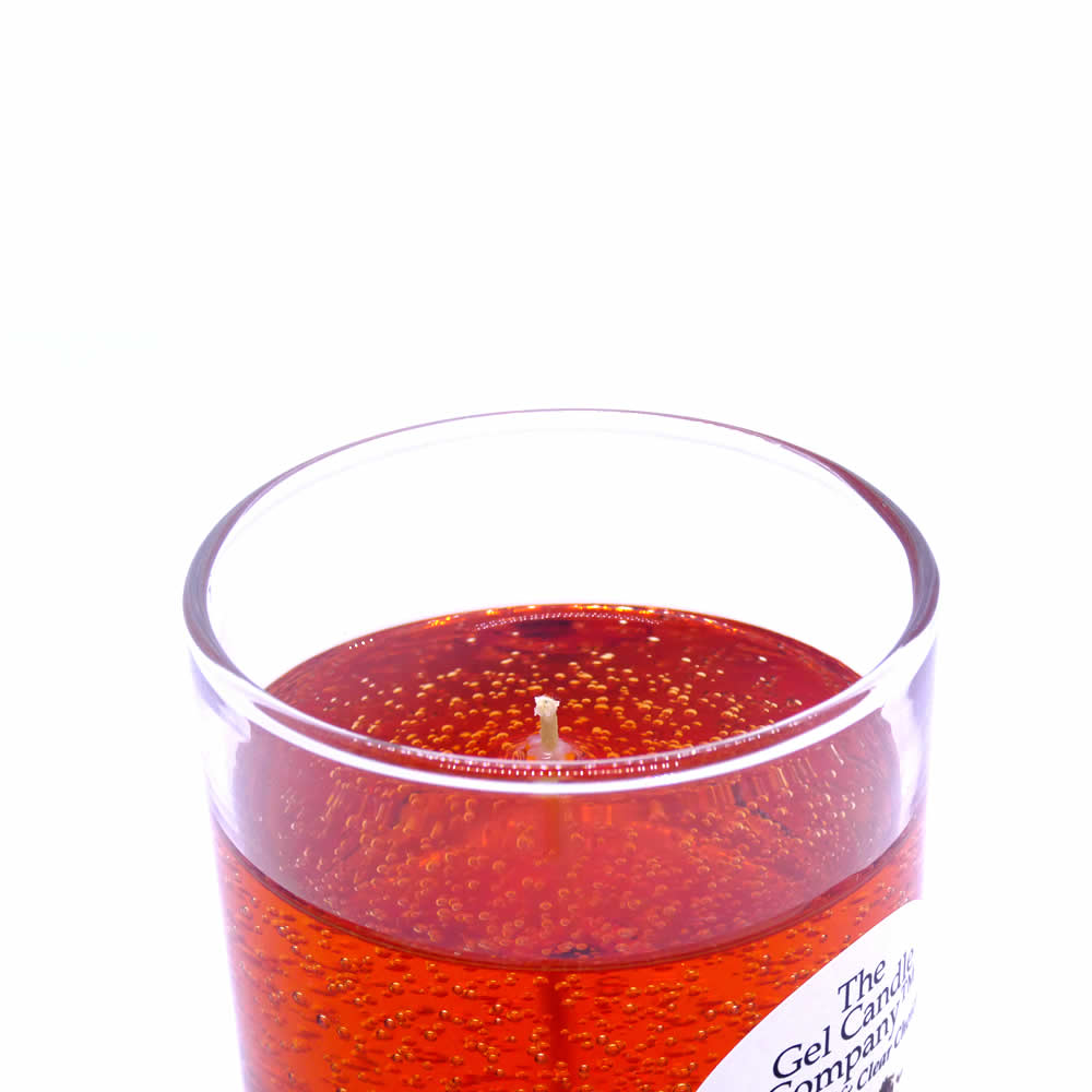 Pumpkin Spice Scented Gel Candle up to 120 Hour Deco Jar - Click Image to Close