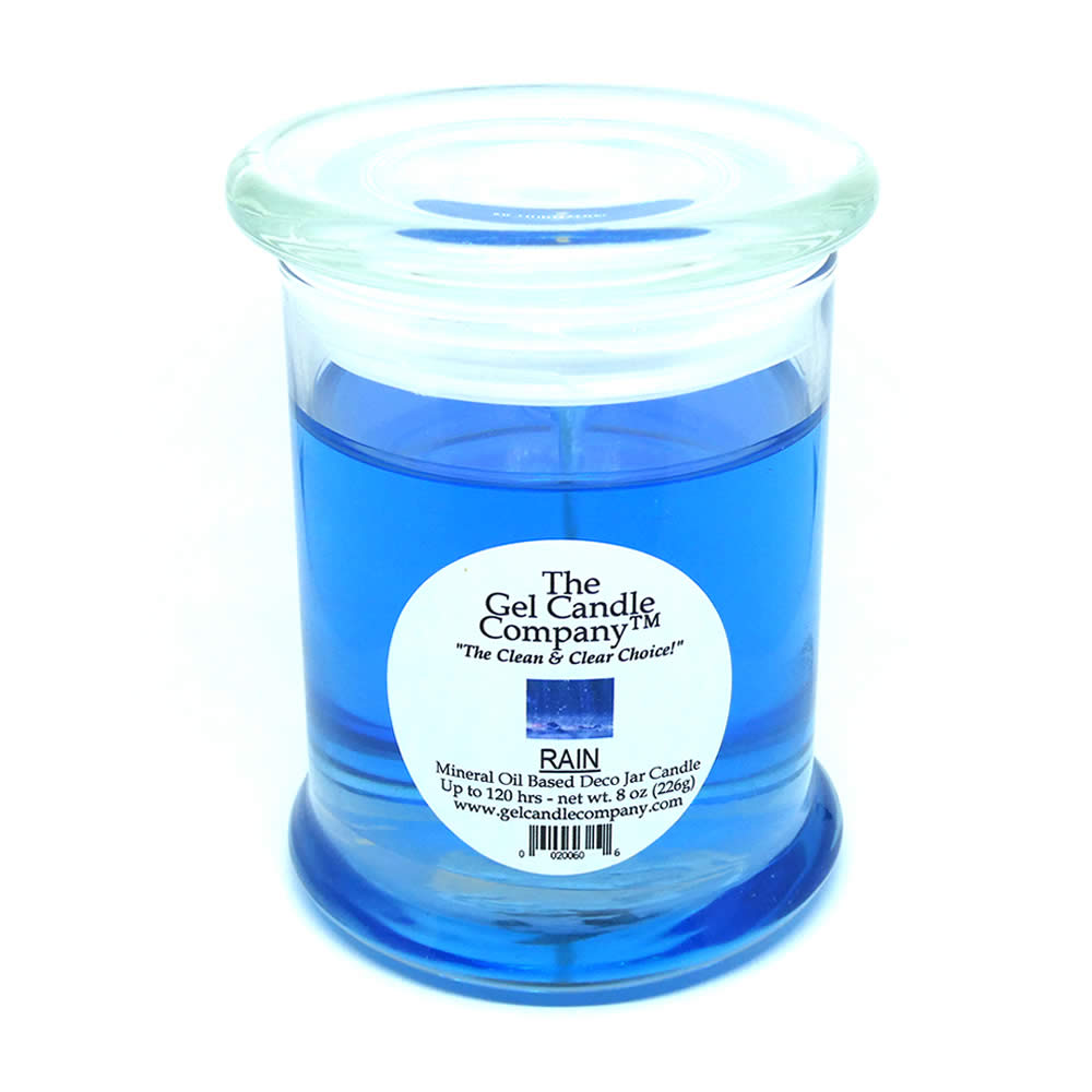 (image for) Rain Scented Gel Candle up to 120 Hour Deco Jar