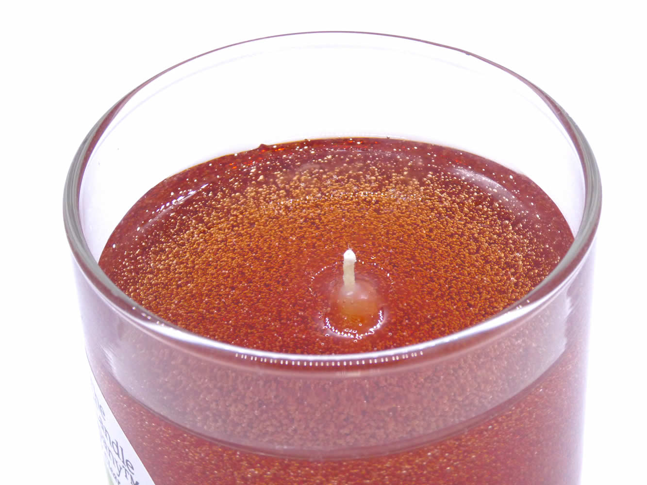 Sandalwood Scented Gel Candle up to 120 Hour Deco Jar - Click Image to Close