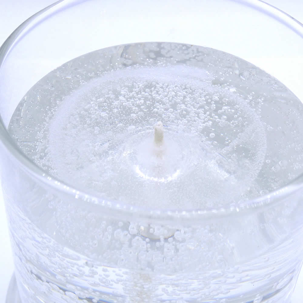 120 Hour Deco Jar Unscented Gel Candle