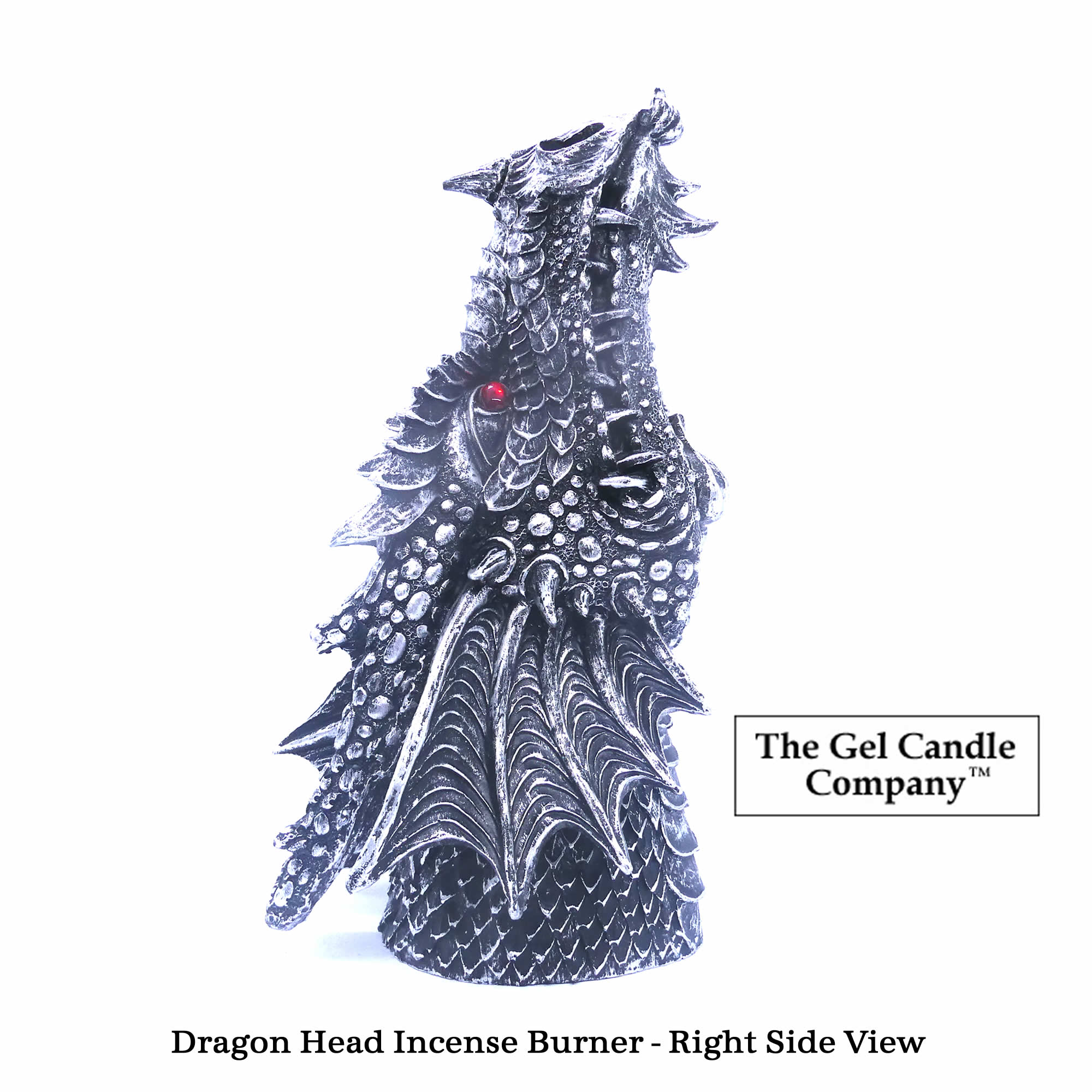 Large Dragon Head Incense Stick and Cone Burner - Click Image to Close