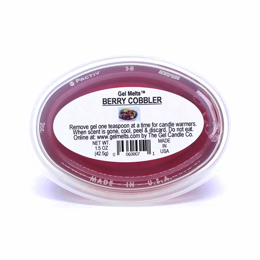 Berry Cobbler Scented Gel Melts™ Gel Wax for warmers - 3 pack - Click Image to Close