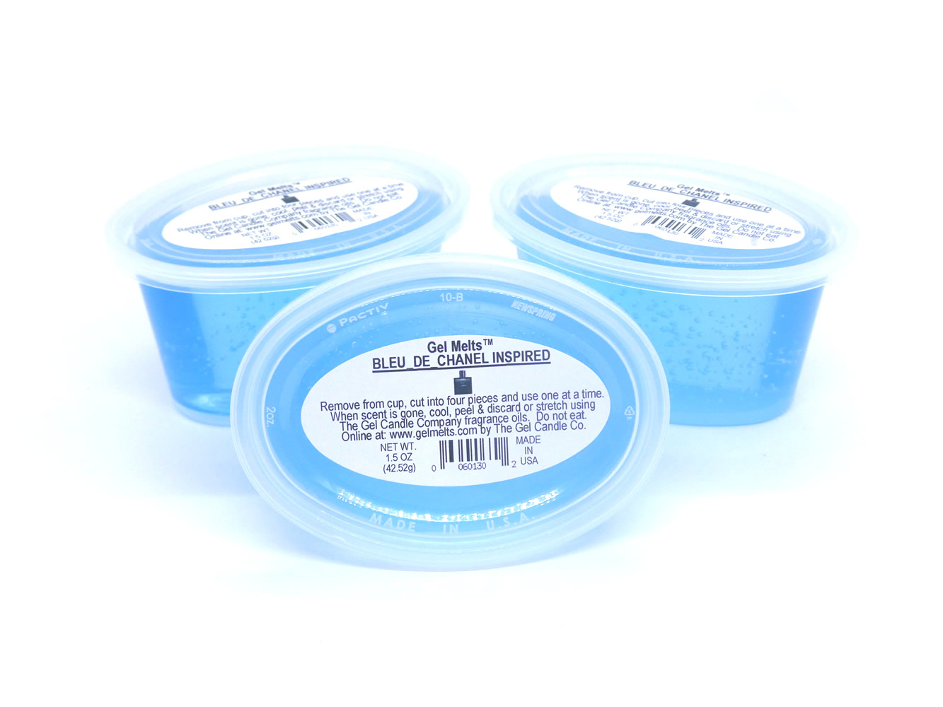 Bleu De Chanel Inspired Scented Gel Melts™ for warmer 3 pack - Click Image to Close