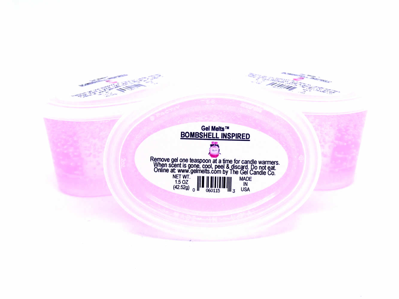 Bombshell Inspired Scented Gel Melts™ for warmers 3 pack - Click Image to Close