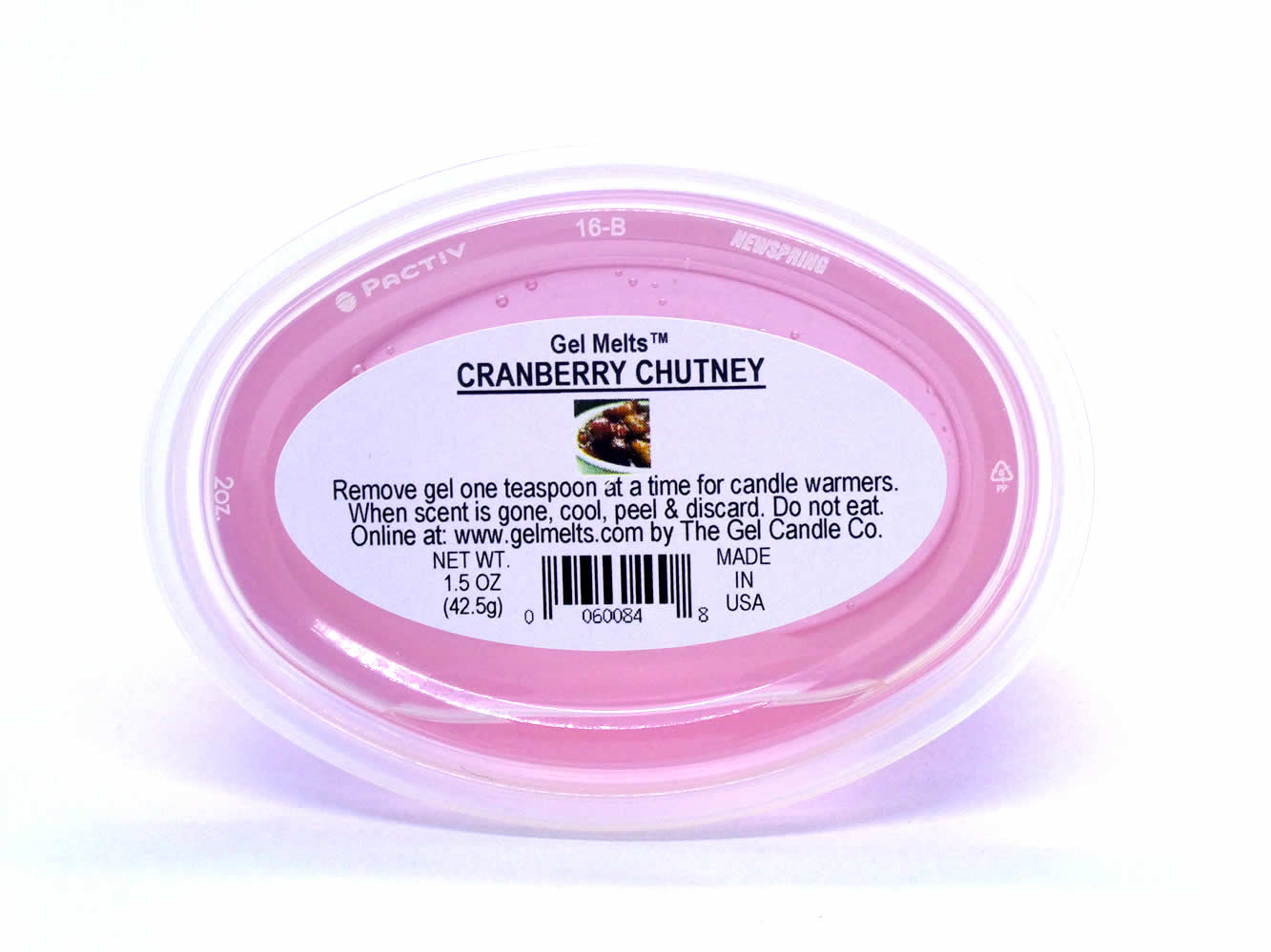 Cranberry Chutney scented Gel Melts™ Gel Wax or warmers - 3 pack - Click Image to Close