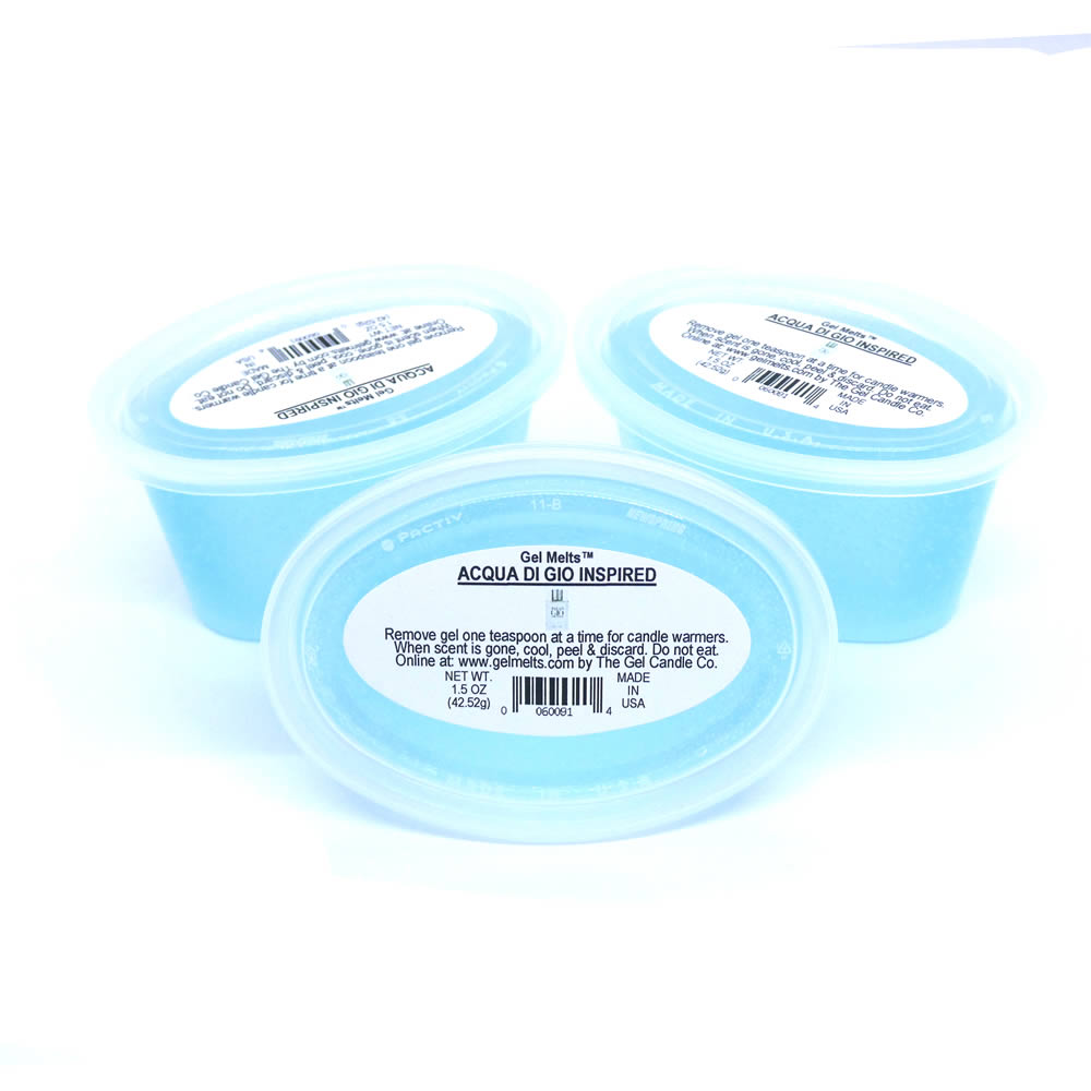 (image for) Acqua Di Gio Inspired Scented Gel Melts™ for warmer 3 pack
