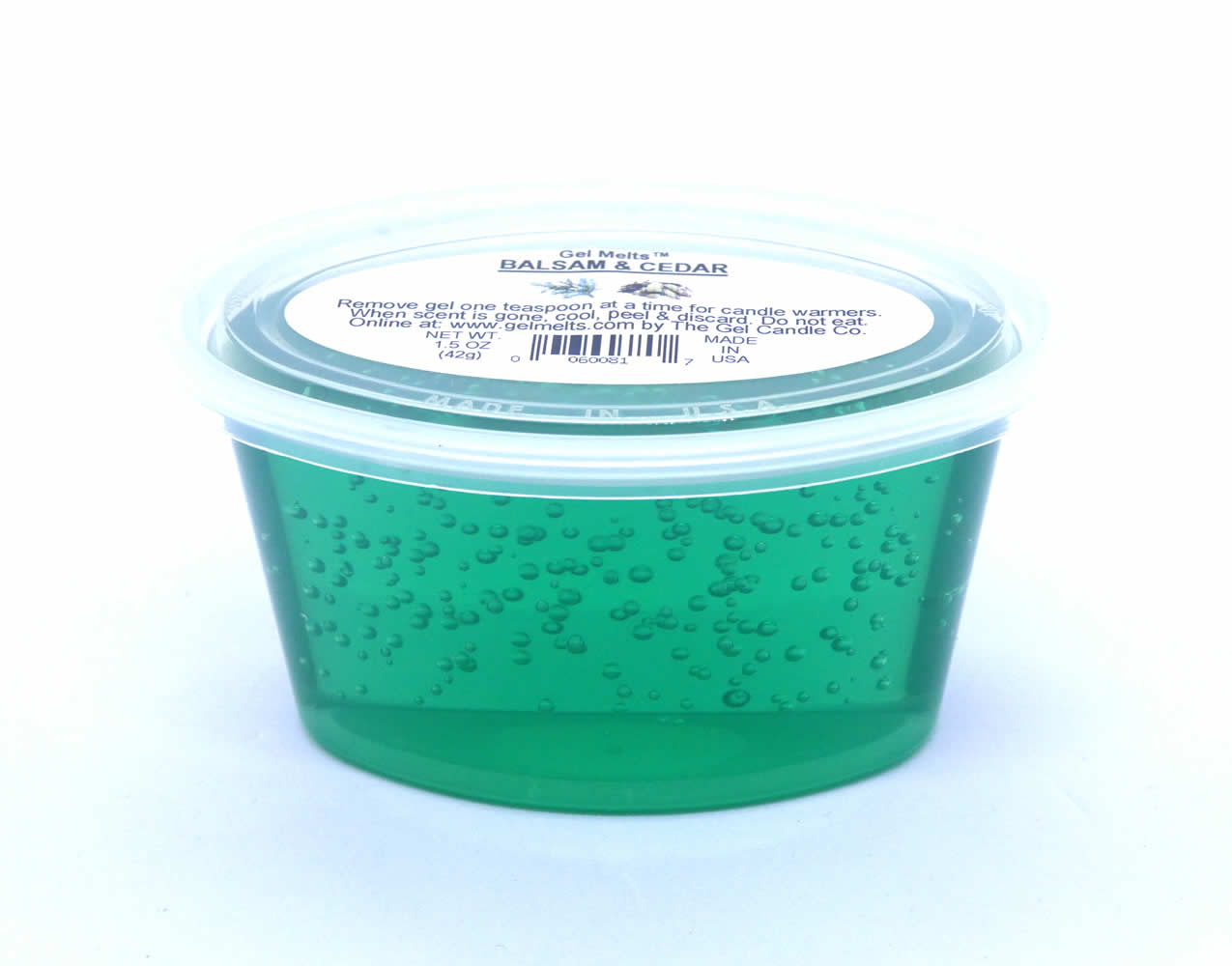 Balsam & Cedar scented Gel Melts™ for warmers - 3 pack