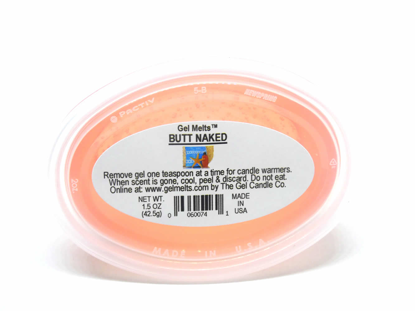 Butt Naked scented Gel Melts™ for warmers - 3 pack