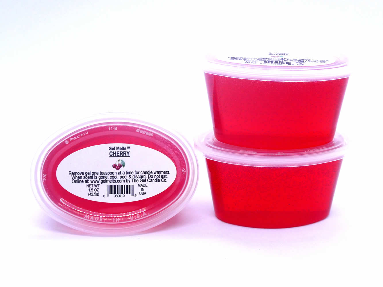 Cherry scented Gel Melts™ Gel Wax for warmers - 3 pack