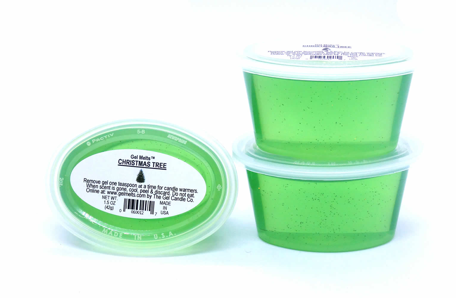 Christmas Tree scented Gel Melts™ for warmers - 3 pack - Click Image to Close