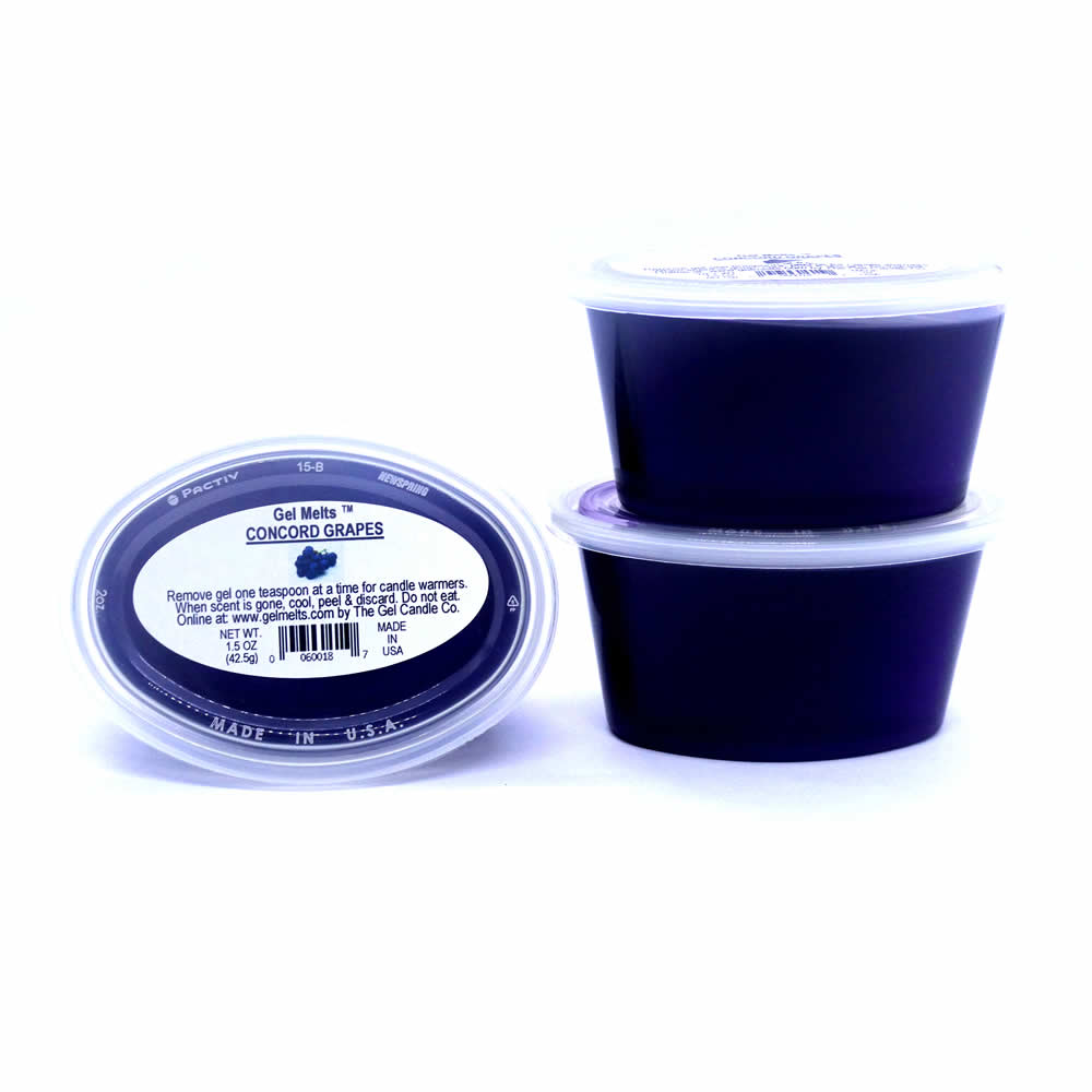 Concord Grapes scented Gel Melts™ Gel Wax or warmers - 3 pack - Click Image to Close