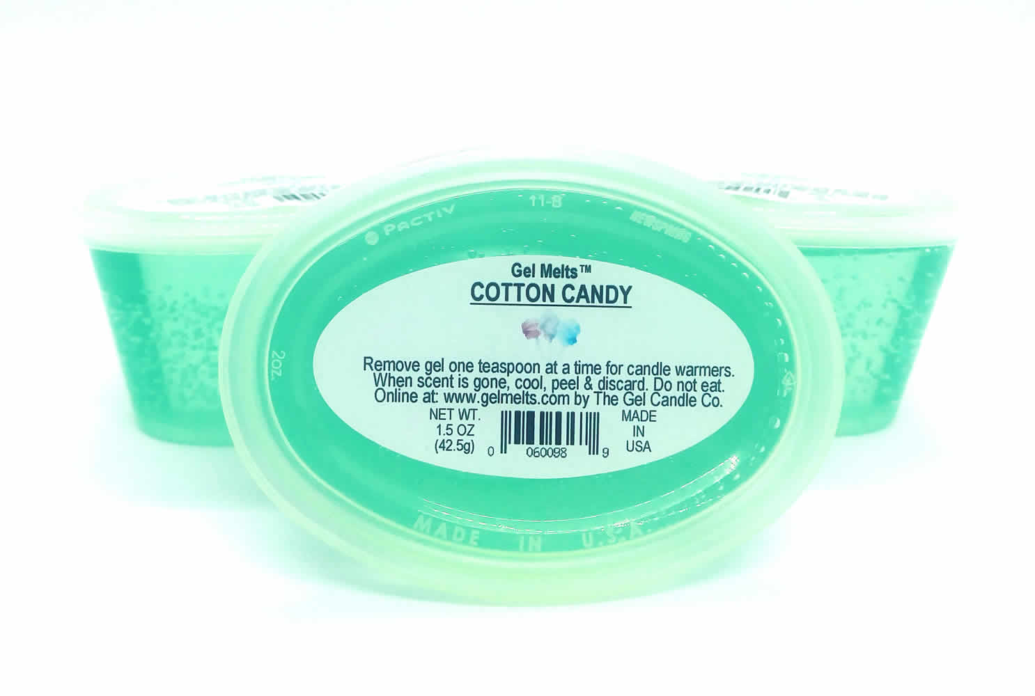 (image for) Cotton Candy scented Gel Melts™ Gel Wax for warmers - 3 pack