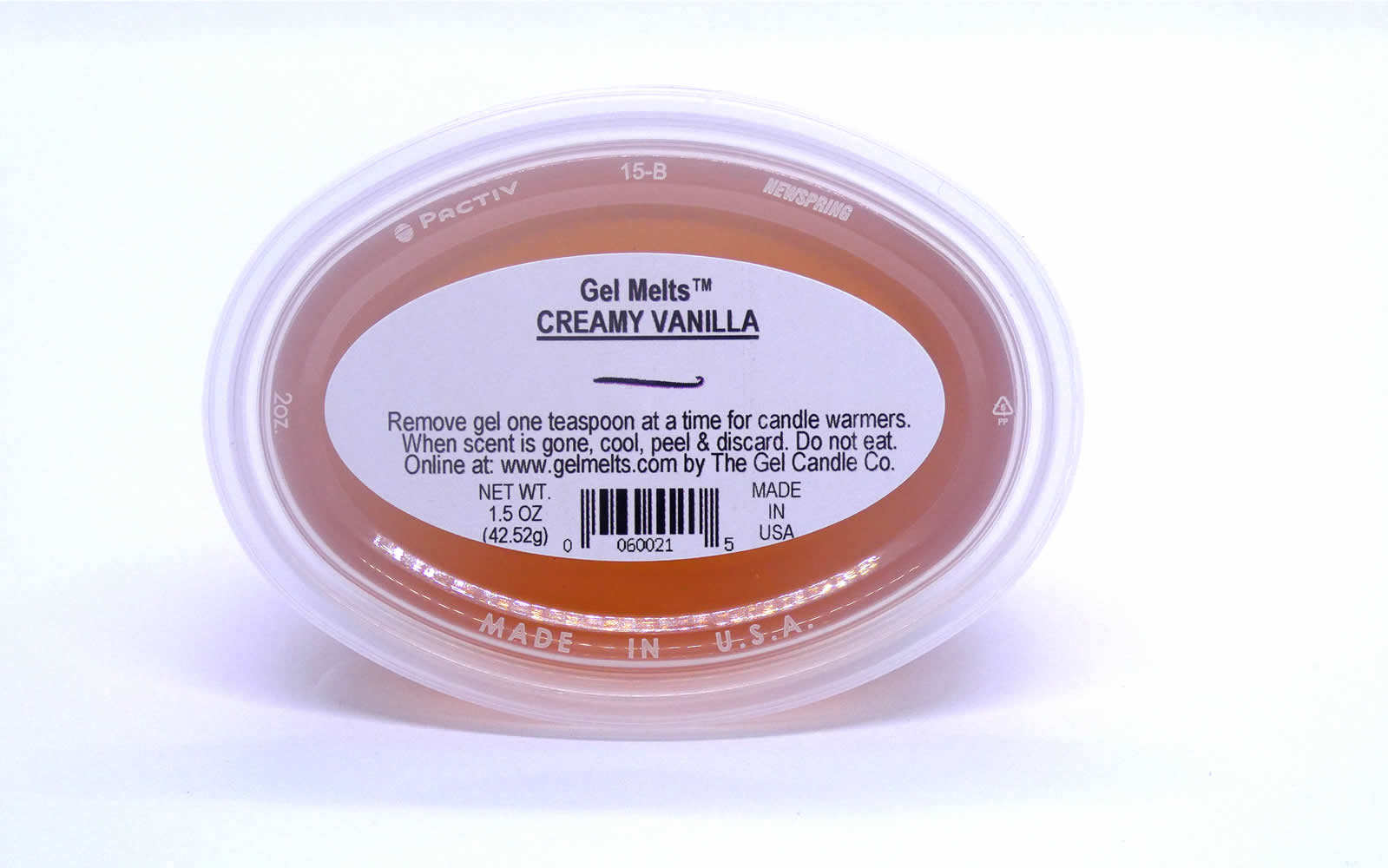 Creamy Vanilla scented Gel Melts™ Gel Wax for warmers - 3 pack