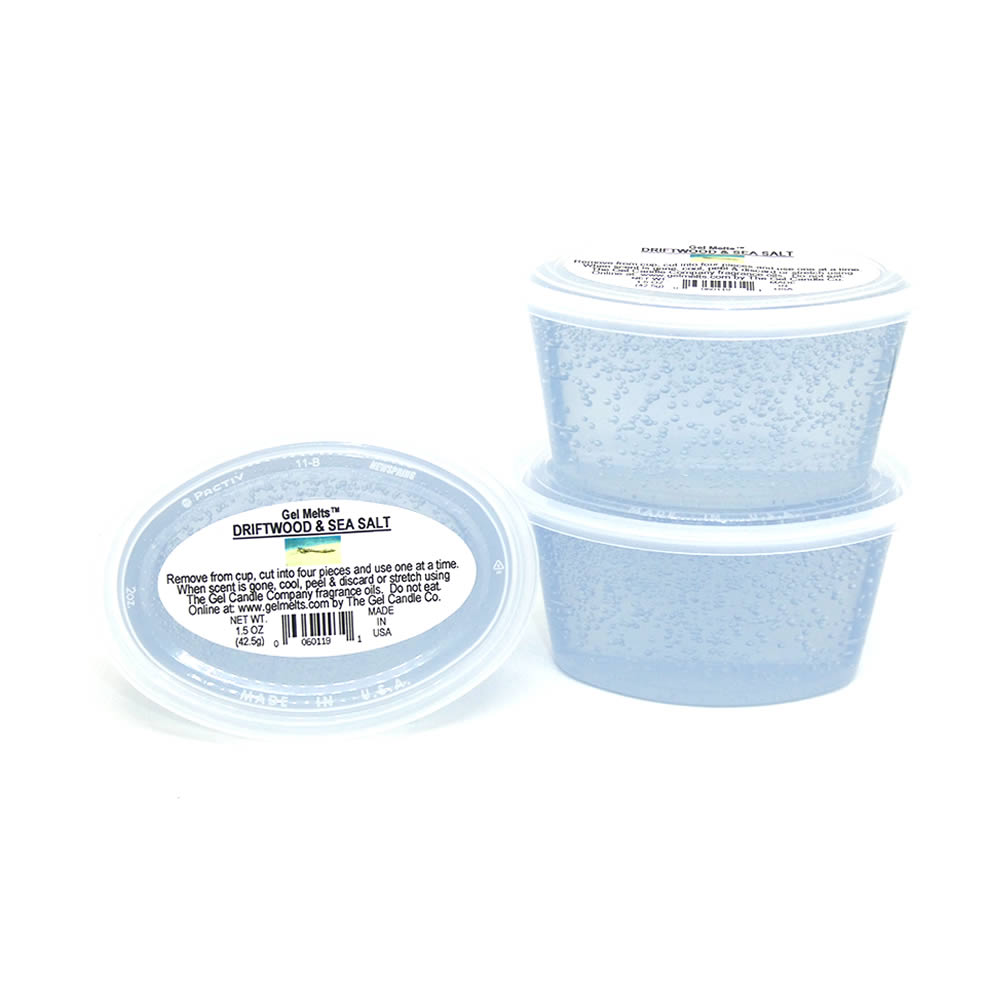 Driftwood And Sea Salt Gel Melts™ Gel Wax for warmers 3 pack - Click Image to Close