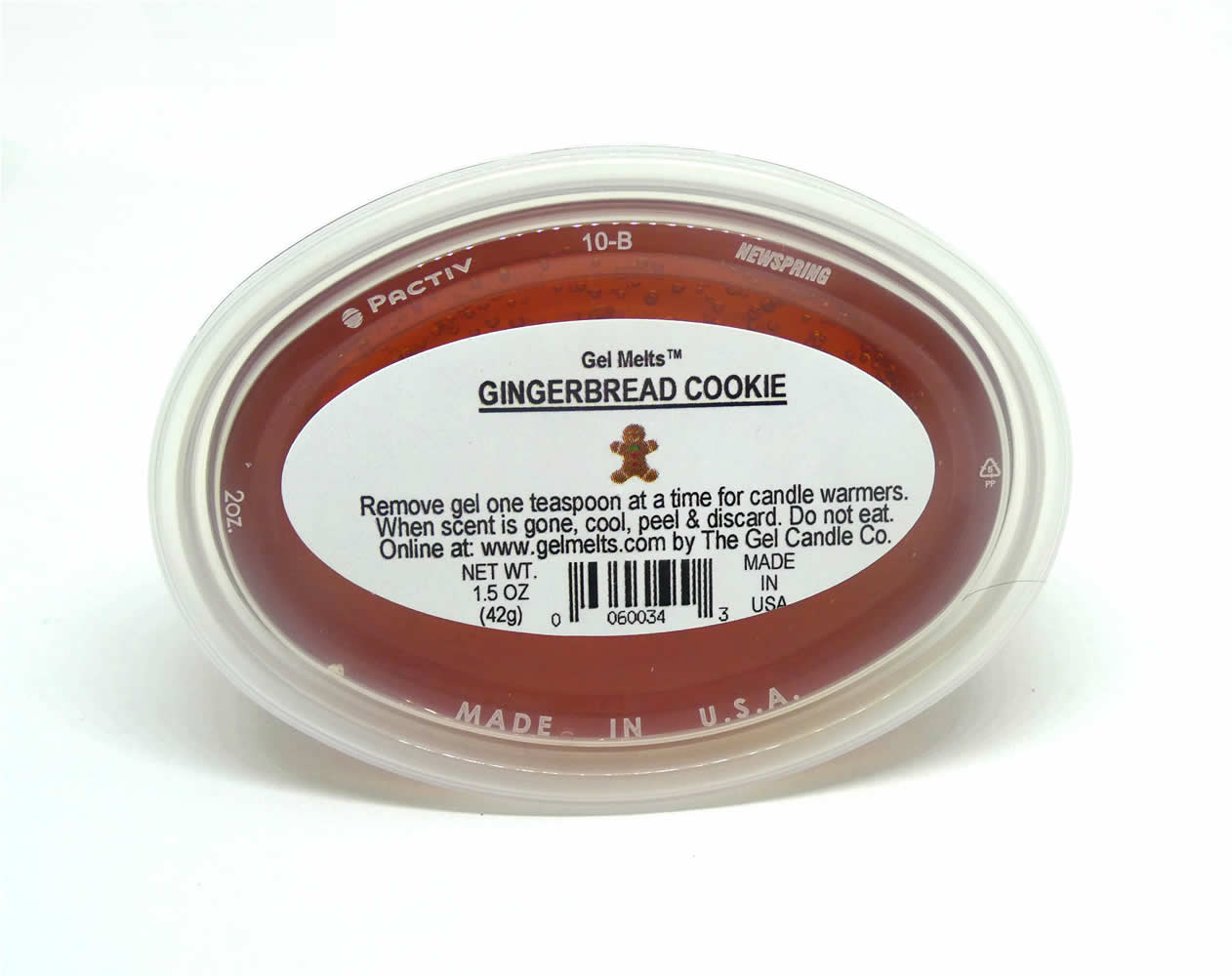 Gingerbread Cookie scented Gel Melts™ for warmers - 3 pack - Click Image to Close