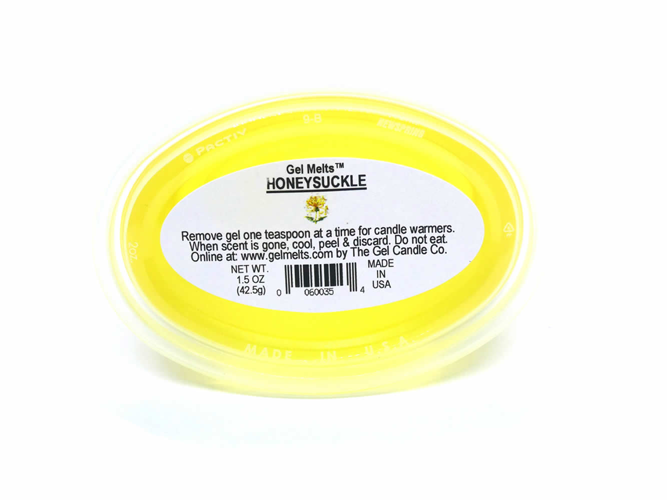 Honeysuckle scented Gel Melts™ Gel Wax for warmers - 3 pack